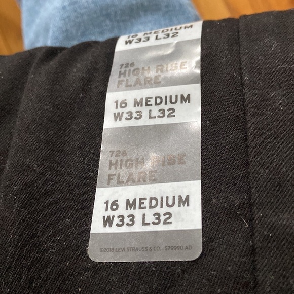 726 HIGH RISE FLARE WOMEN'S JEANS nwt - Picture 14 of 14